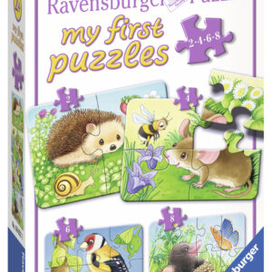 PRIMUL MEU PUZZLE ANIMALE DIN PADURE