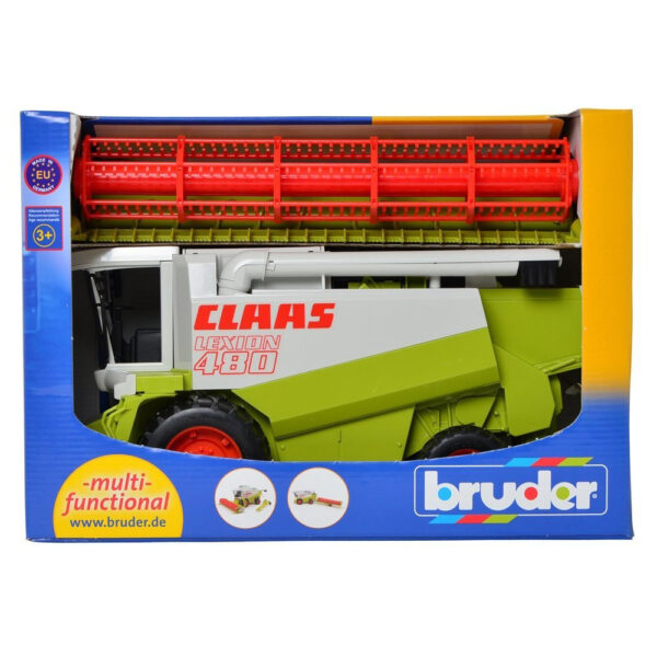 BRUDER - COMBINA AGRICOLA CLAAS LEXION 480 - BR02120