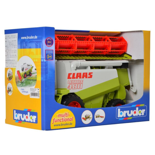 BRUDER - COMBINA AGRICOLA CLAAS LEXION 480 - BR02120