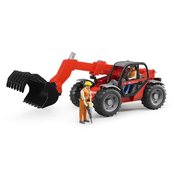 BRUDER - INCARCATOR TELESCOPIC MANITOU MLT 633 - BR02125