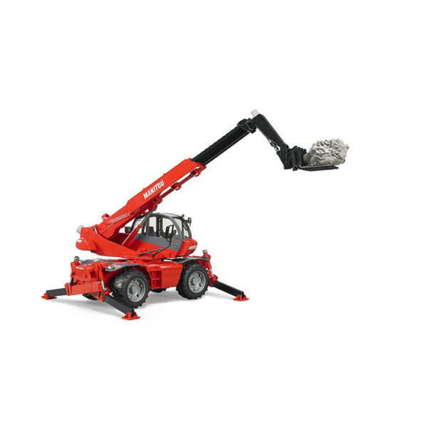 BRUDER - STIVUITOR TELESCOPIC CU ACCESORII MANITOU MRT 2150 - BR02129