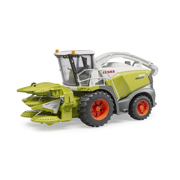 02134_3 BRUDER - COMBINA DE TREIERAT CLAAS JAGUAR 980 - BR02134