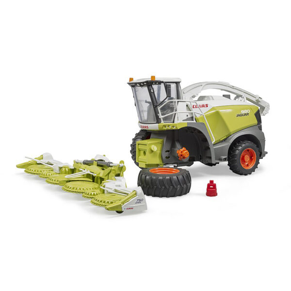 02134_7 BRUDER - COMBINA DE TREIERAT CLAAS JAGUAR 980 - BR02134