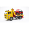 BRUDER - CAMION DE TRACTARE MAN TGA SI VEHICUL DE TEREN - BR02750