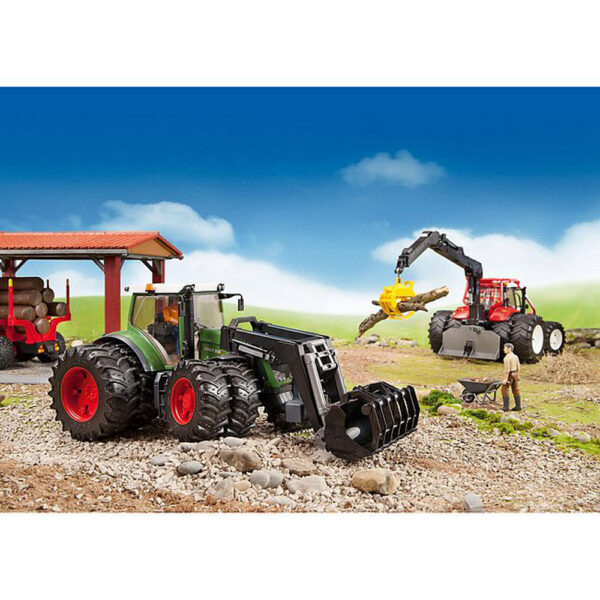 BRUDER - TRACTOR FENDT 936 VARIO CU INCARCATOR FRONTAL - BR03041