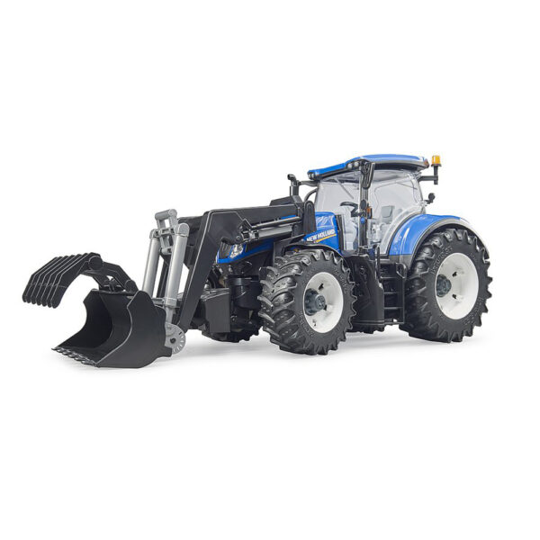 BRUDER - TRACTOR NEW HOLLAND T7.315 CU INCARCATOR FRONTAL - BR03121