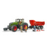BRUDER - TRACTOR FENDT 1050 VARIO CU MECANIC SI ECHIPAMENT - BR04041