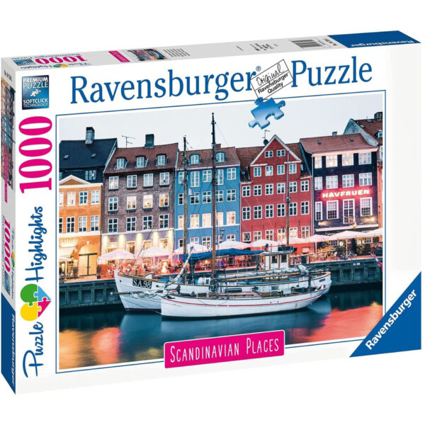 PUZZLE COPENHAGA DANEMARCA, 1000 PIESE - RVSPA16739