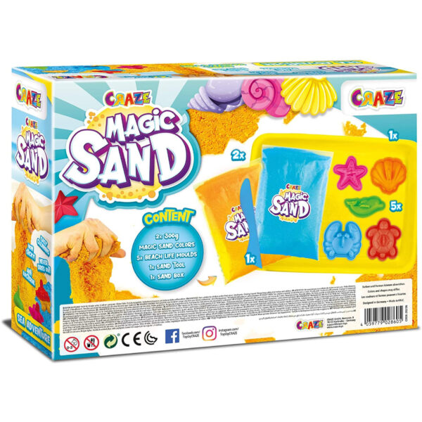 NISIP KINETIC - SET CU FORME MARINE - CRZ28605