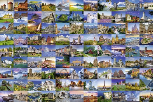 PUZZLE EUROPA 99 LOCURI, 3000 PIESE - RVSPA17080