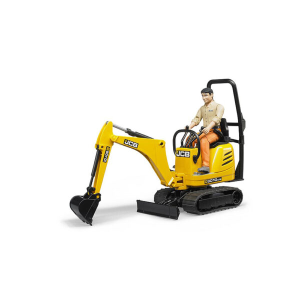 BRUDER - MICRO EXCAVATOR JCB 8010 CTS SI MUNCITOR - BR62002