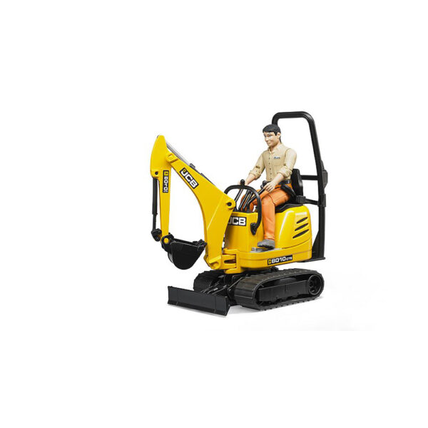 BRUDER - MICRO EXCAVATOR JCB 8010 CTS SI MUNCITOR - BR62002