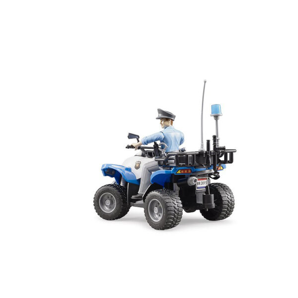 BRUDER - ATV DE POLITIE CU POLITIST - BR63010