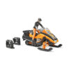 63101_2 BRUDER - SNOWMOBIL CU SOFER SI ACCESORII - BR63101