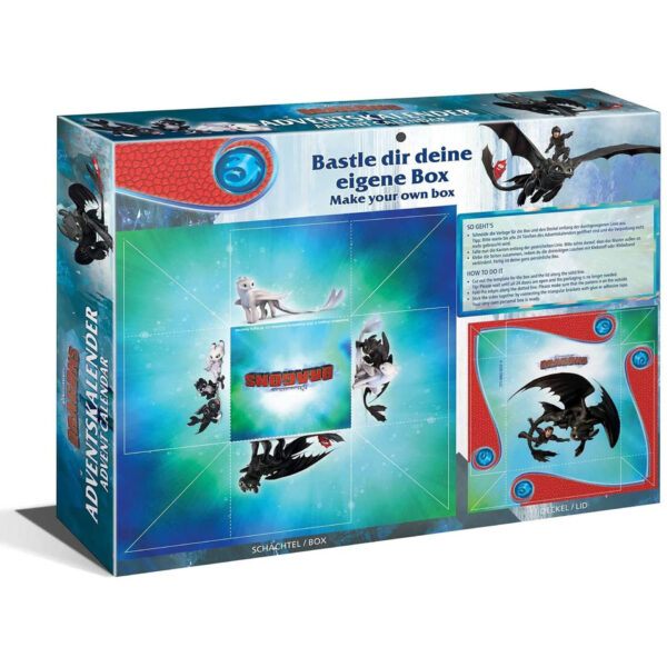 CRZ24645_8 CALENDAR CRACIUN - DRAGONS - CRZ24645