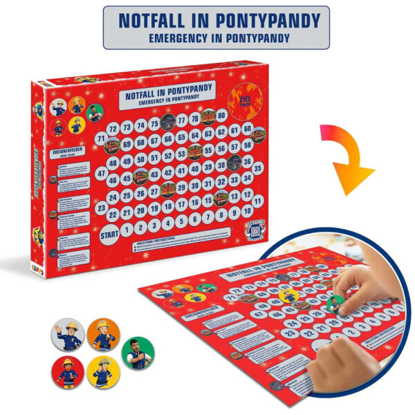 CRZ24690_3 CALENDAR CRACIUN - POMPIERUL SAM - CRZ24690