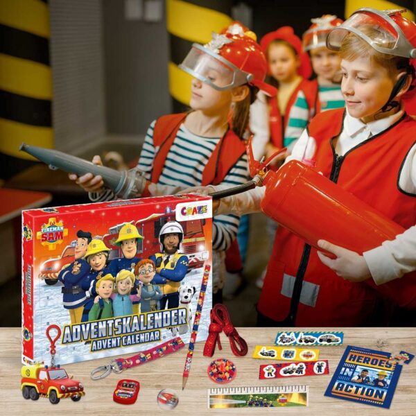 CRZ24690_7 CALENDAR CRACIUN - POMPIERUL SAM - CRZ24690