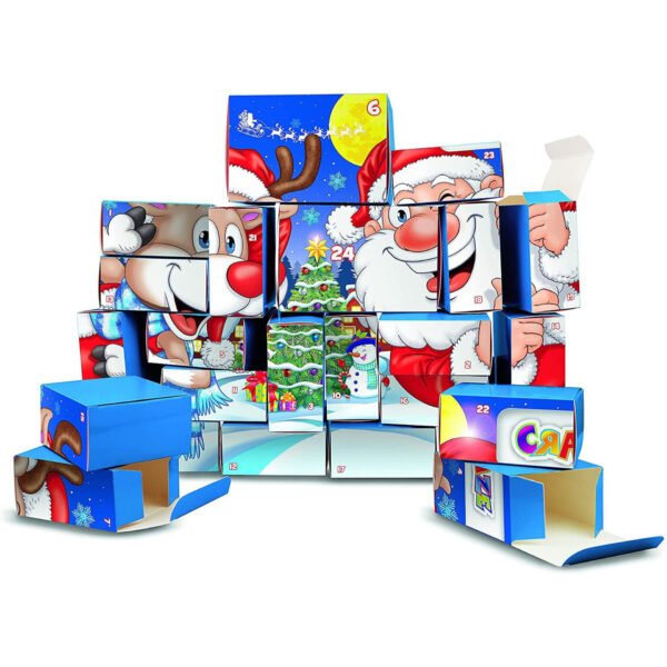 CALENDAR CRACIUN - MOS CRACIUN SI REN - CRZ25345