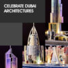 PUZZLE 3D LED DUBAI 182 PIESE - CUL523h