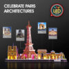 PUZZLE 3D LED PARIS 115 PIESE - CUL525h