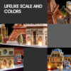 PUZZLE 3D LED PARIS 115 PIESE - CUL525h
