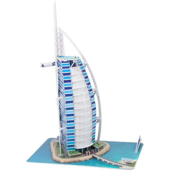 PUZZLE 3D BURJ AL ARAB (NIVEL COMPLEX 101 PIESE) - CUMC101h