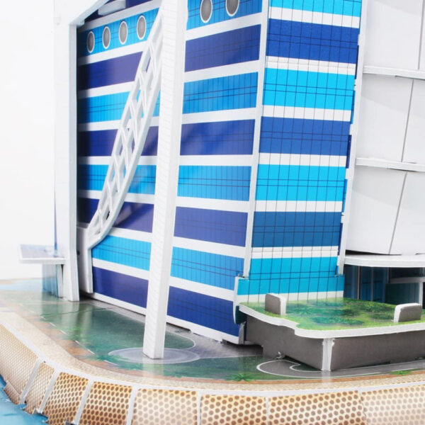 PUZZLE 3D BURJ AL ARAB (NIVEL COMPLEX 101 PIESE) - CUMC101h