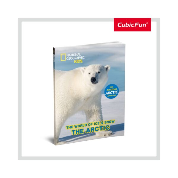 PUZZLE 3D+BROSURA-LUMEA DE GHEATA 73 PIESE - CUDS0983h