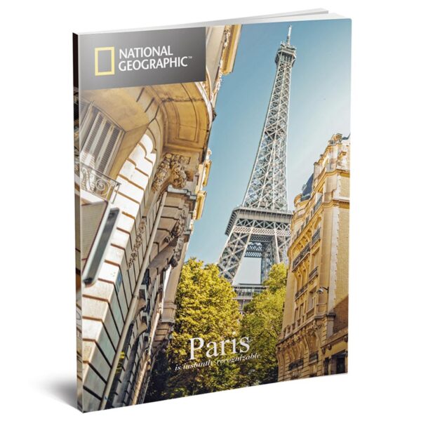 PUZZLE 3D+BROSURA-PARIS 80 PIESE - CUDS0998h