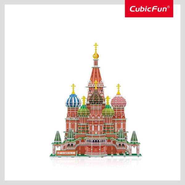 PUZZLE 3D+BROSURA-MOSCOVA 224 PIESE