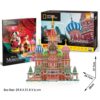 PUZZLE 3D+BROSURA-MOSCOVA 224 PIESE - CUDS0999h