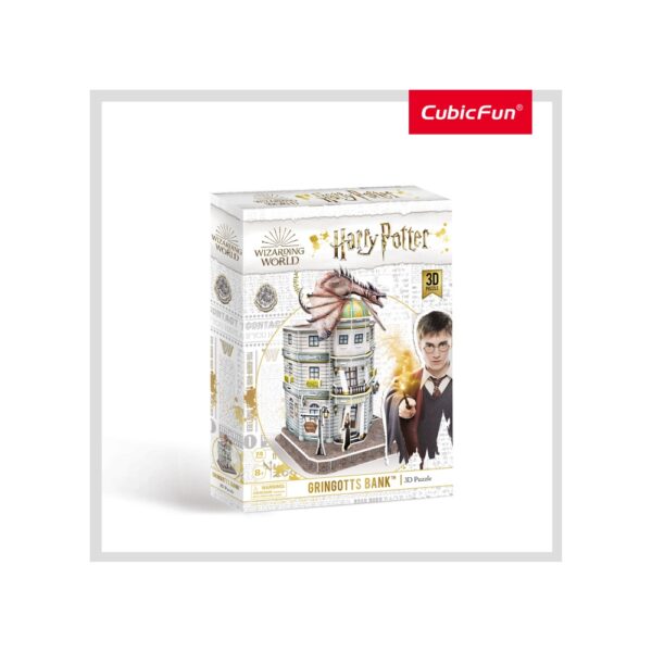 DS1005h PUZZLE 3D HARRY POTTER - BANCA GRINGOTTS 74 PIESE