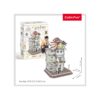 DS1005h_4 PUZZLE 3D HARRY POTTER - BANCA GRINGOTTS 74 PIESE - CUDS1005h
