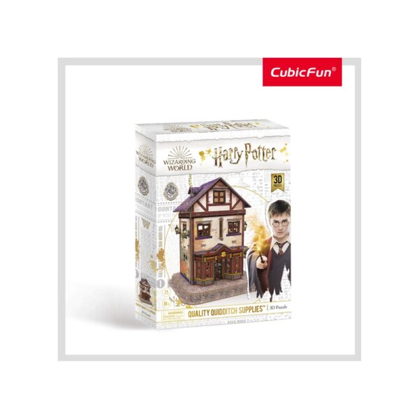 PUZZLE 3D HARRY POTTER - MAGAZIN QUALITY QUIDDITCH 71 PIESE