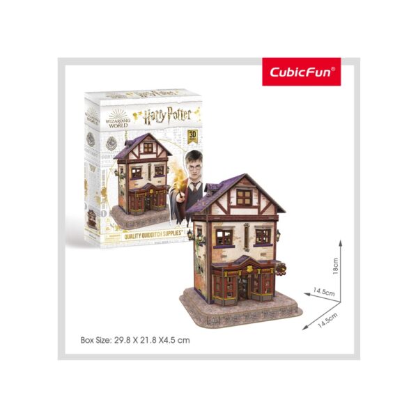 PUZZLE 3D HARRY POTTER - MAGAZIN QUALITY QUIDDITCH 71 PIESE - CUDS1008h