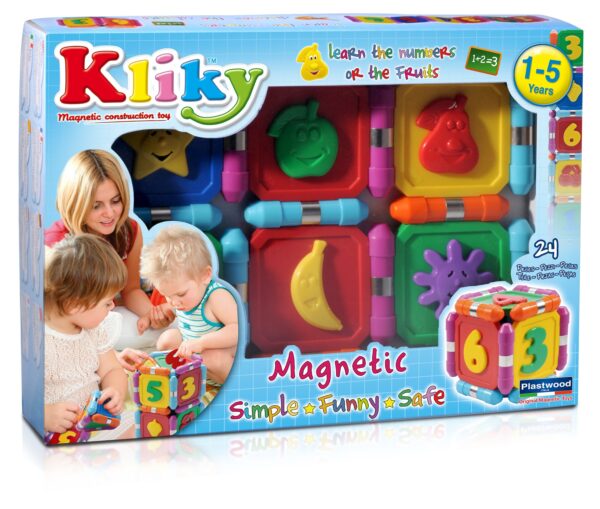 KLIKY_FRUITS_PACK Kliky - Set Magnetic Sa Invatam Fructele