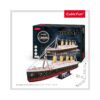 PUZZLE 3D LED TITANIC 266 PIESE - CUL521h
