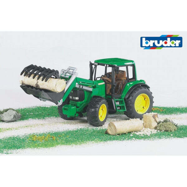 BRUDER - TRACTOR JOHN DEERE 6920 CU INCARCATOR FRONTAL - BR02052