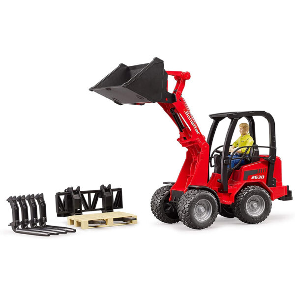 BRUDER - INCARCATOR COMPACT SCHAFFER 2034 CU FIGURINA SI ACCESORII - BR02191