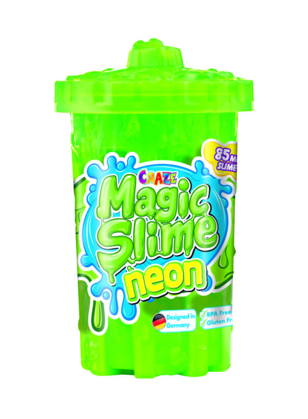 16138_CRAZE_Magic_Slime_neon_gruen SLIME MAGIC IN CULORI NEON - CRZ16138