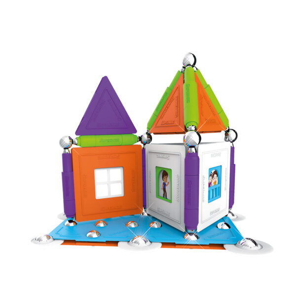 0630_2 SUPERMAG MY HOUSES - SET CONSTRUCTIE 83 PIESE - SM0630