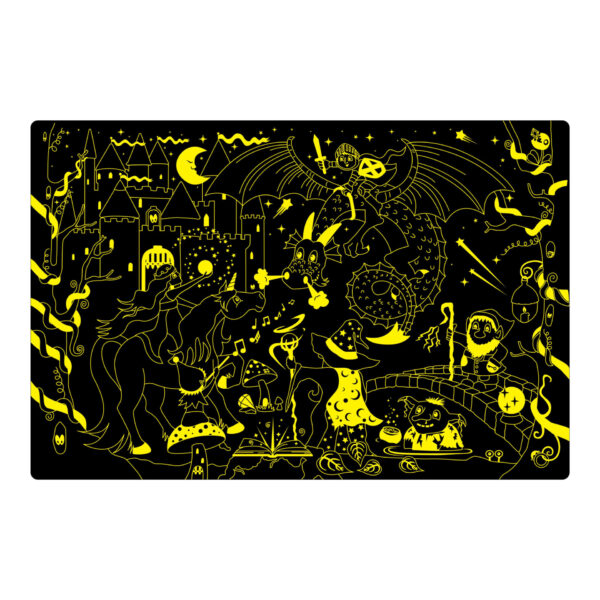 239001_Glow_In_Dark_Fantasy_Product_Glow PUZZLE STRALUCESTE IN INTUNERIC - FANTEZIE - TLJ239001