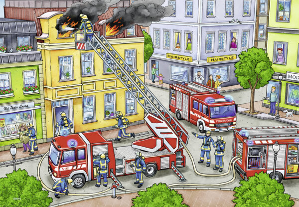 PUZZLE POLITIE, 2X12 PIESE - RVSPC07578