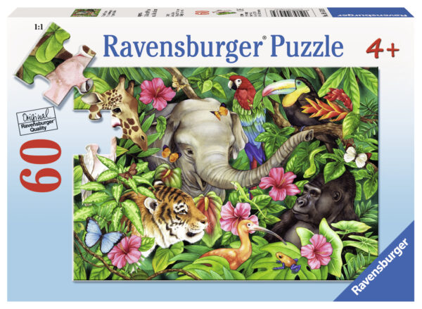 Puzzle Prieteni Tropicali