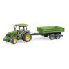 BRUDER - TRACTOR JOHN DEERE 5115M CU REMORCA BASCULABILA - BR02108