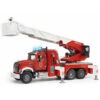 02821_1 BRUDER - CAMION DE POMPIERI MACK GRANITE CU SCARA