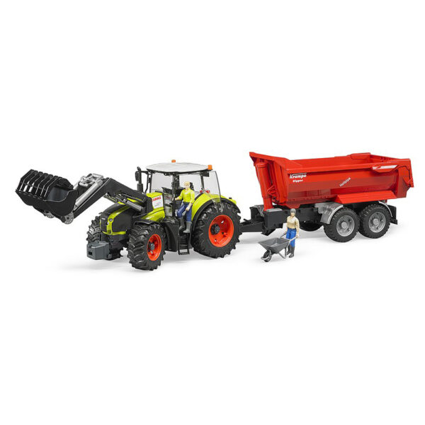 BRUDER - TRACTOR CLAAS AXION 950 CU INCARCATOR FRONTAL - BR03013