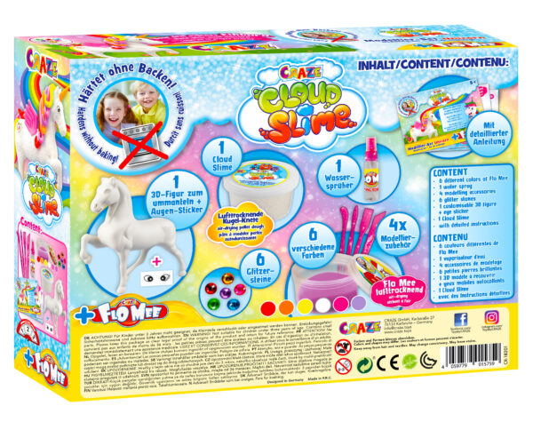 CLOUD SLIME SI PLASTILINA-UNICORN - CRZ15759