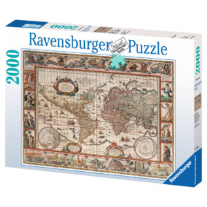 PUZZLE HARTA LUMII 1650