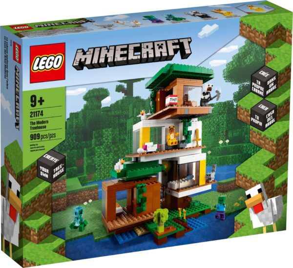 LEGO Minecraft 21174 - Casă modernă în copac